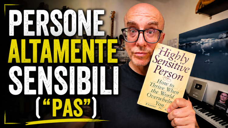 Valerio Rosso mostra il libro Persone Altamente Sensibili di Elaine Aron